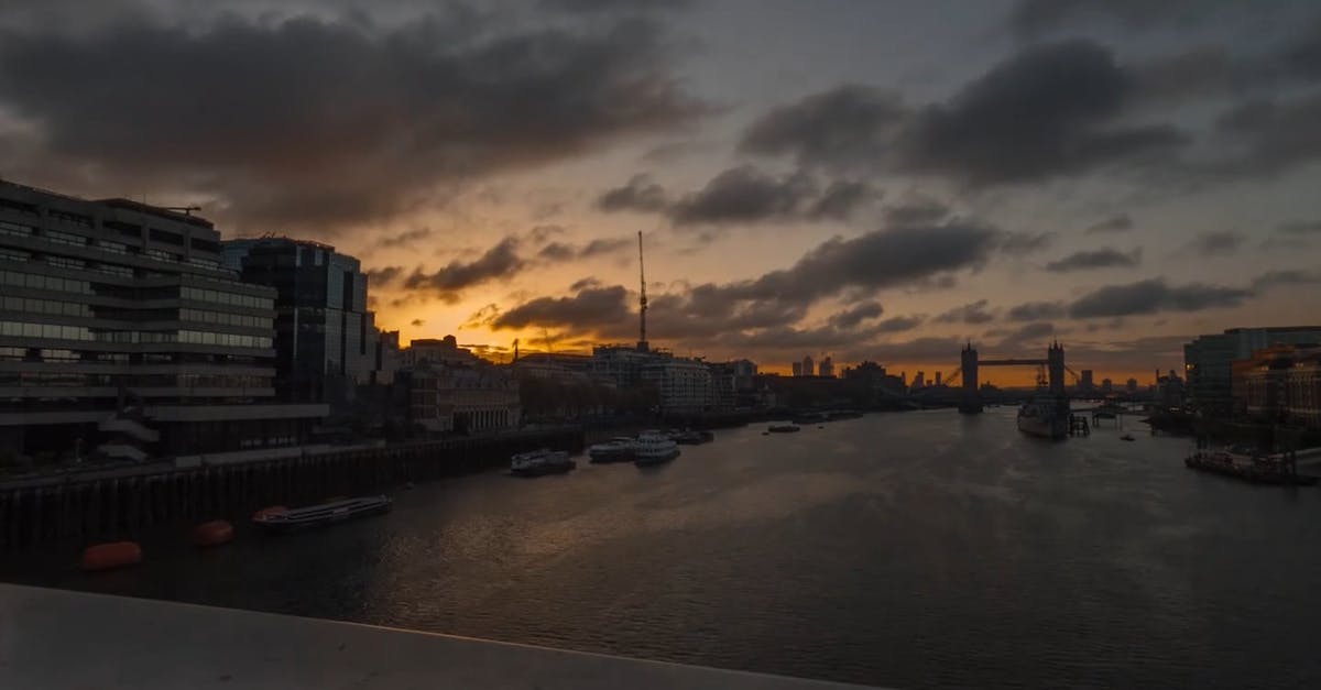 1096625|伦敦大桥建筑城市延时日出CC0视频素材插图