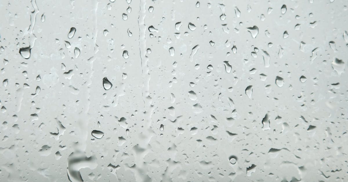 2644023|玻璃上的水滴雨滴流下CC0视频素材4K插图