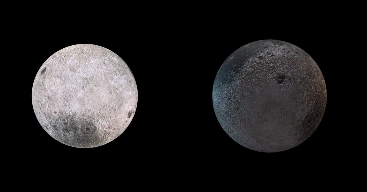 953890|月亮moon 3d模型三维旋转效果免费特效素材视频插图