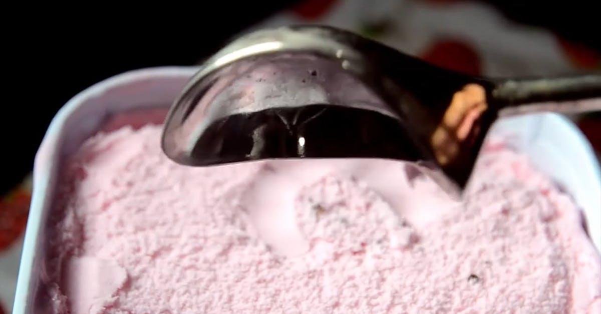 855128|圆球状的冰淇淋冷饮HDCC0视频素材插图