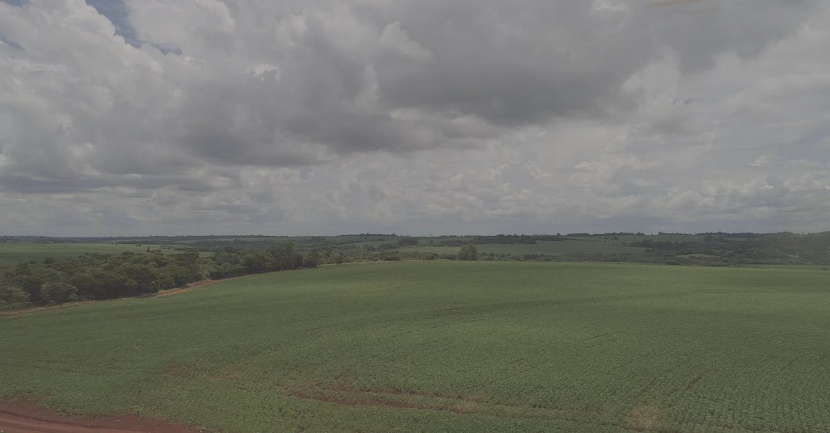 1874727|航拍农场绿色草坪4KCC0视频素材插图