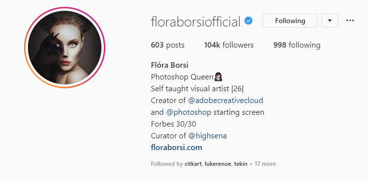 Adobe的御用女模特，居然是一个P图大神！