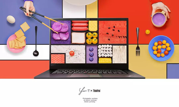 便当盒里的色彩艺术：食物也能玩出抽象几何