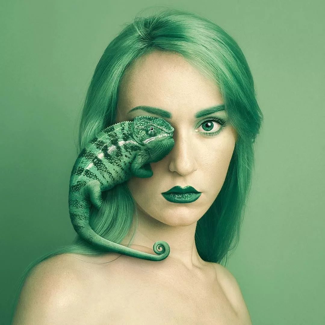 Adobe的御用女模特，居然是一个P图大神！