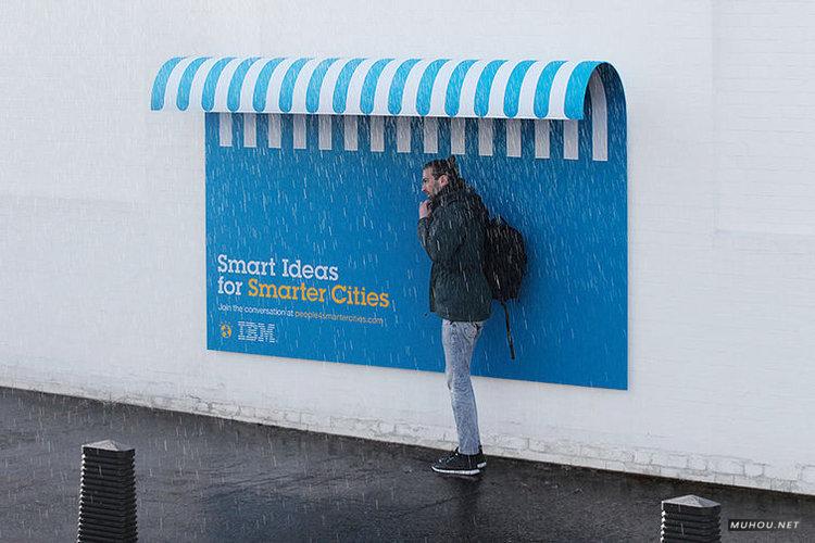 与城市互动~IBM智慧城市广告牌：IBM Smarter Cities