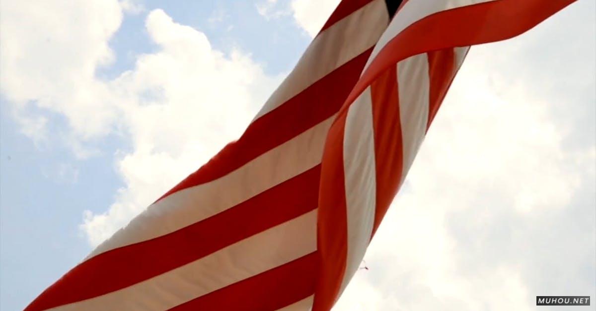 852380|德州, 爱国主义的国旗HDCC0视频素材插图