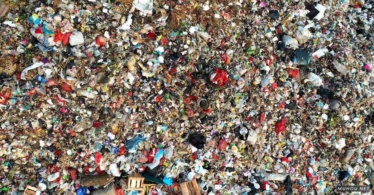 3333329|回收站杂质山航拍4KCC0视频素材插图