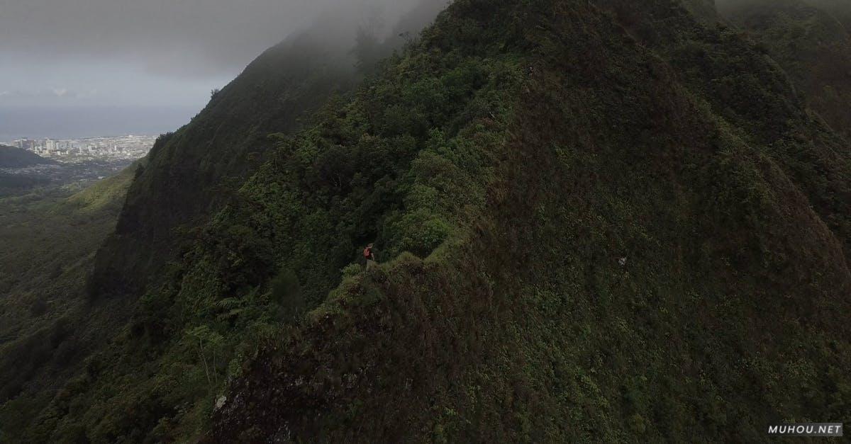 3333437|冒险, 夏威夷的山谷云雾4KCC0视频素材