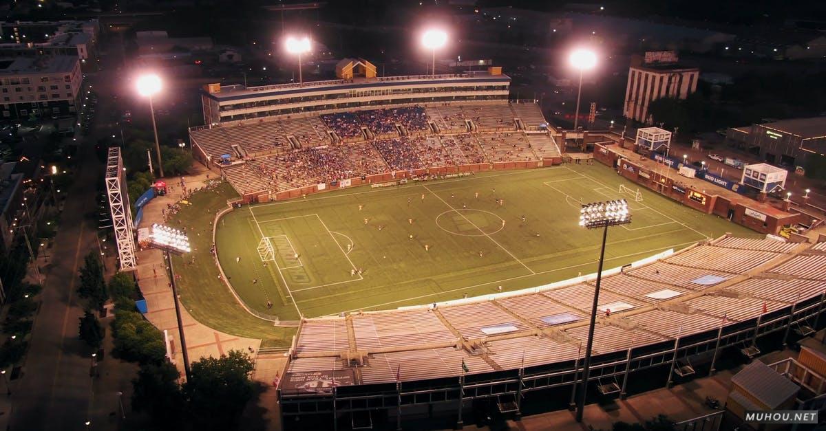 2657257|足球运动场地体育项目航拍4KCC0视频素材插图