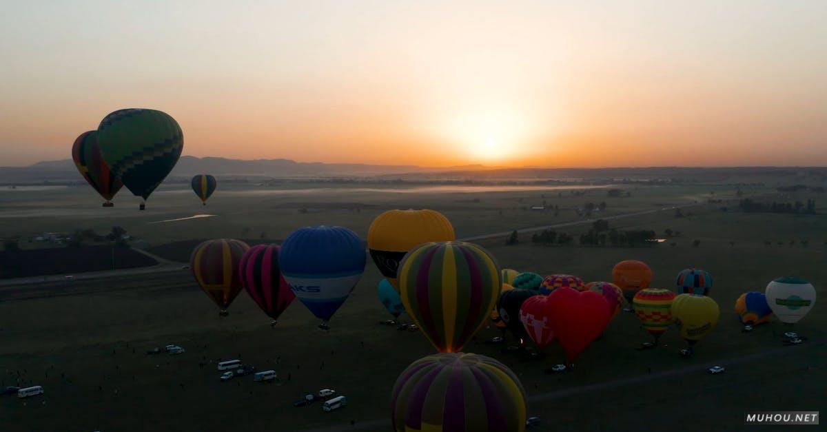 3332770|土耳其的日出阳光和热气球CC0视频素材插图