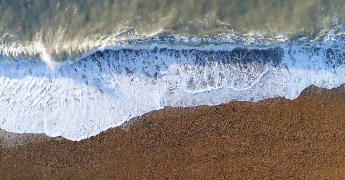 1128104|海边的镜头浪花泡沫CC0视频素材