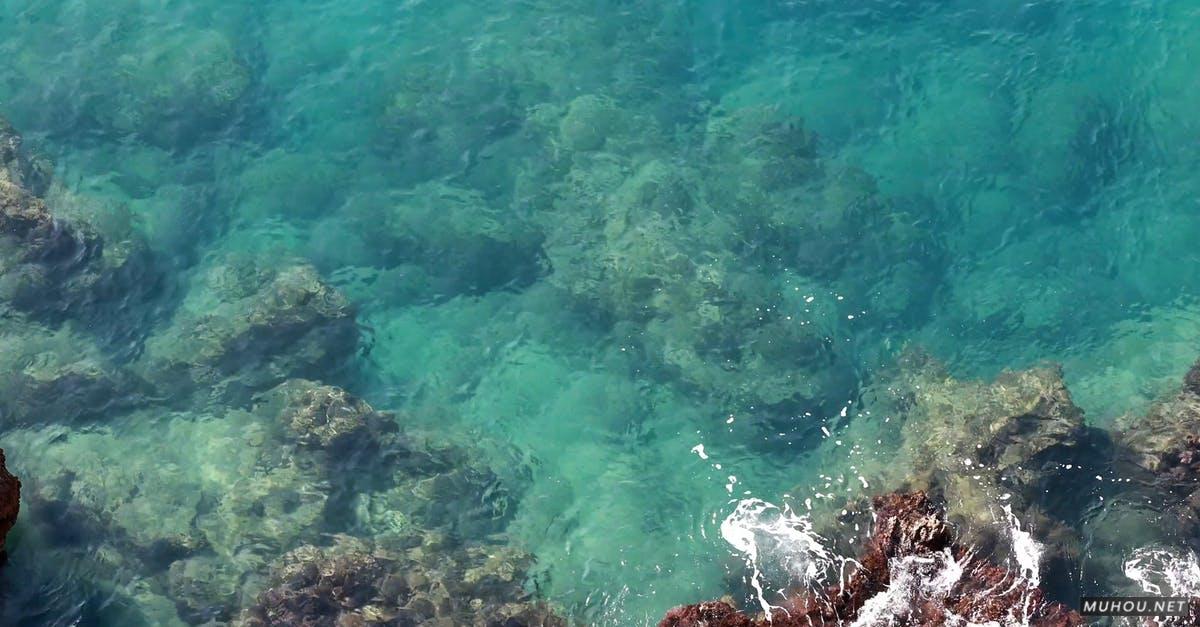 3290730| 蓝色的海, 清澈的水和小船大疆DJI拍摄的4KCC0视频素材
