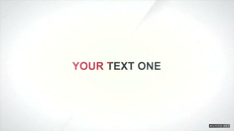 AE模板|简单颜色变换片头字幕+logo演绎视频模板#Free After Effects Text Templates