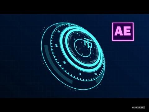 [视频教程]AE教程：After Effects制作科幻电影中HUD科幻效果