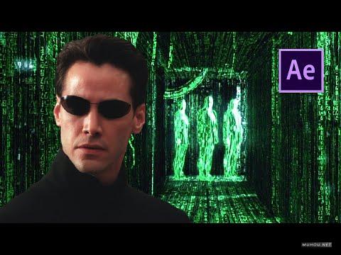 [视频教程]AE教程： After Effects制作《黑客帝国》电影中的“数字矩阵”特效教程