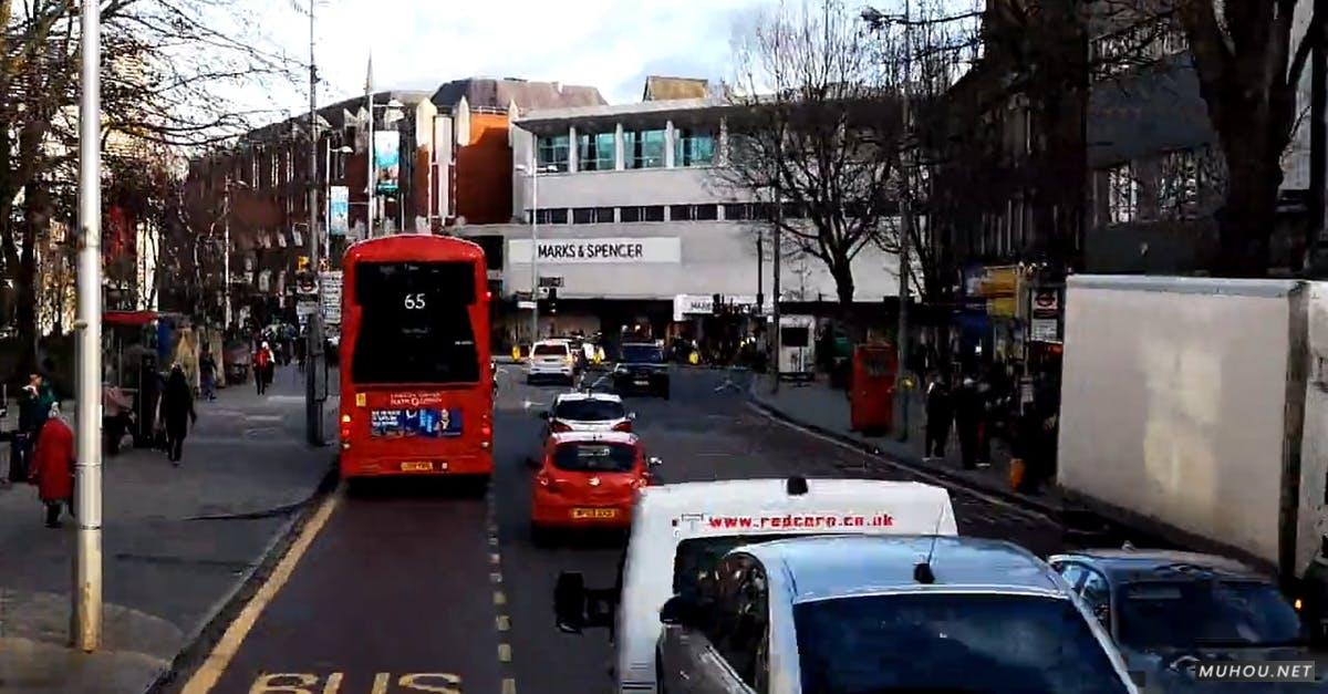 3585999|英国伦敦广角拍摄城市街道HDCC0视频素材