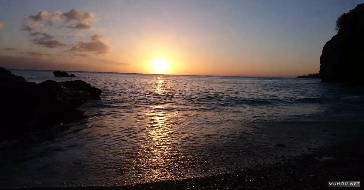 1003830|天空, 岸边, 日出海边黎明CC0视频素材插图