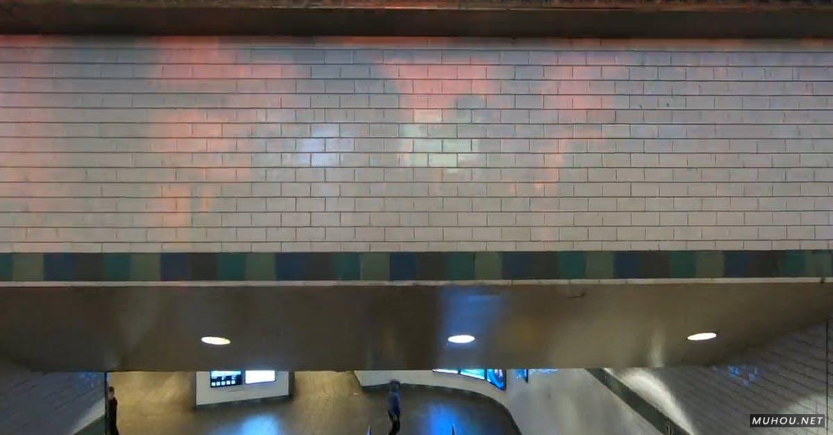 3227562|广角镜头拍摄纽约地铁站HD素材视频插图