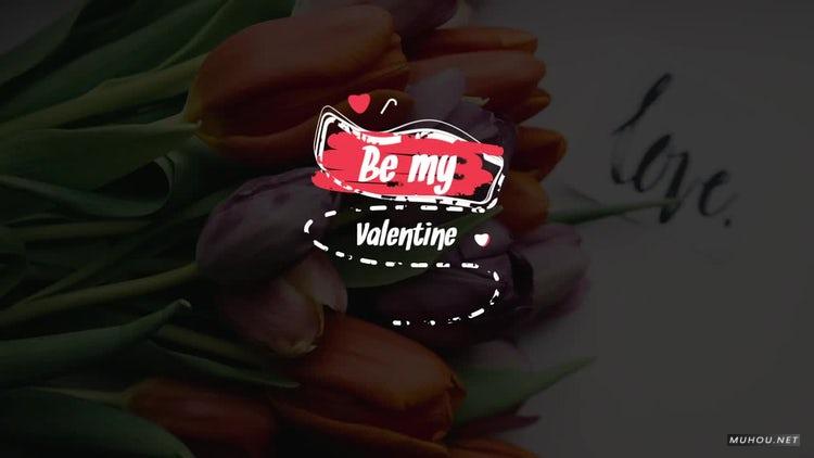 AE模板|情人节点名美丽婚礼视频模板#Valentine's Call Out Titles