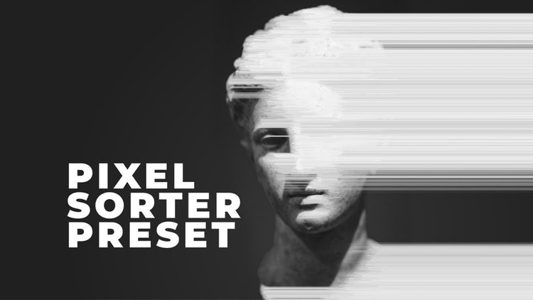 AE模板|像素分离拉伸视频转场预设下载#SRTR / Pixel Sorter Preset
