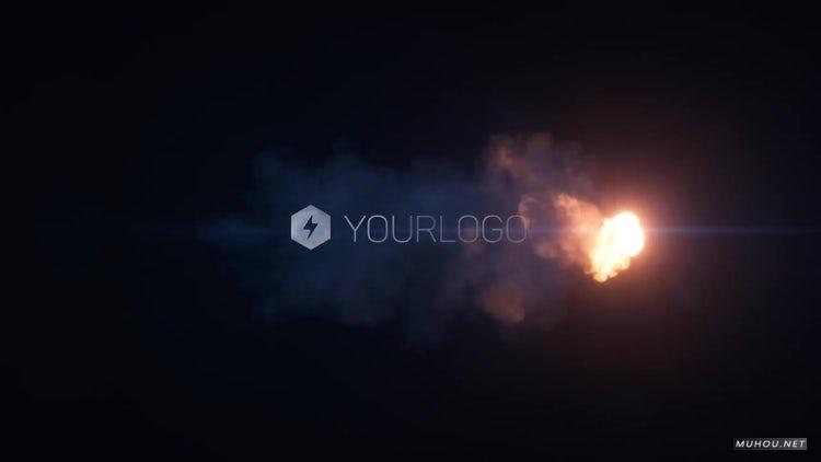 AE模板|电影火焰燃烧揭示logo标志视频模板#Cinematic Fire Reveal