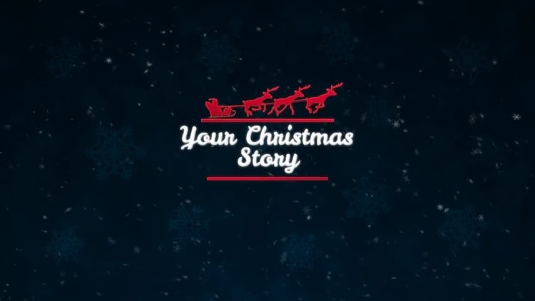 AE模板|异想天开圣诞节日片头动画视频模板#Christmas Titles