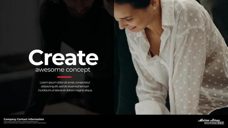 AE模板|企业宣传文字过渡效果模板素材#Corporate Promo