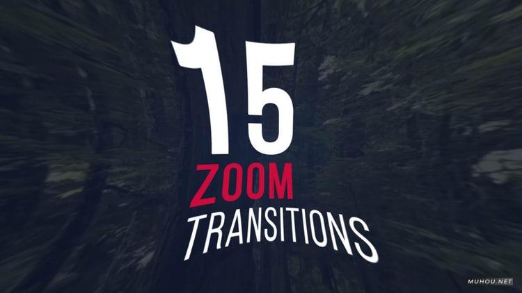AE模板|视频放大缩小转场缩放过渡视频模板#Zoom Transitions