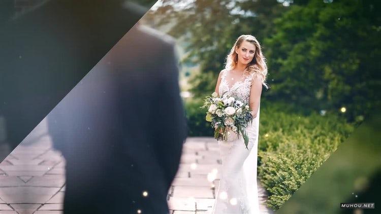 AE模板|婚礼幻灯片唯美相册视频模板#Wedding Slideshow