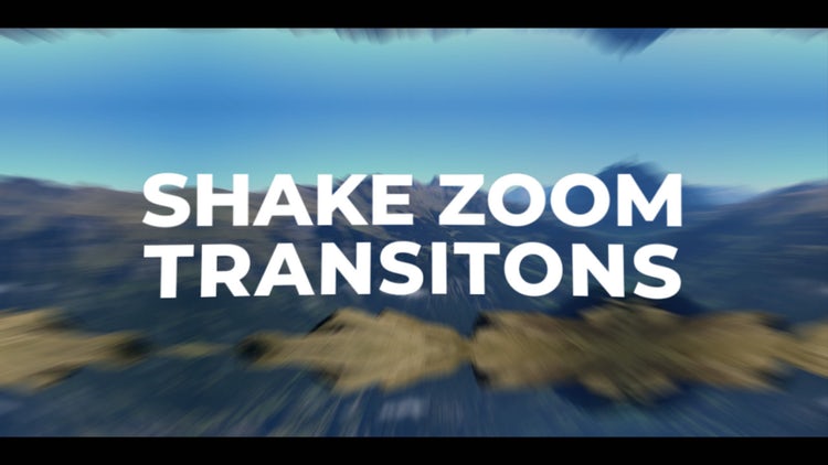 AE模板|抖动缩放转换无缝转场效果视频模板#Shake Zoom Transitions
