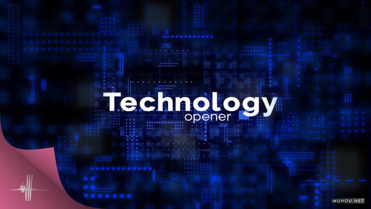 AE模板|高新技术半导体芯片科技视频制作模板#Technology Opener
