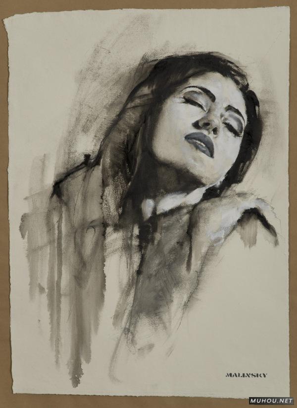 【大师作品】[132P]加拿大画家Malinsky暗流美术作品 2/6