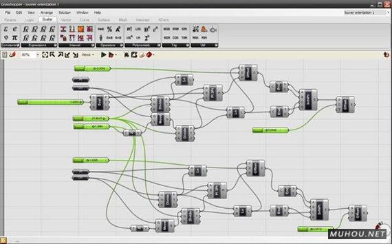 Rhino插件：犀牛参数化插件 Grasshopper v0.9.76.0 支持 sr11 中文汉化破解版免费下载