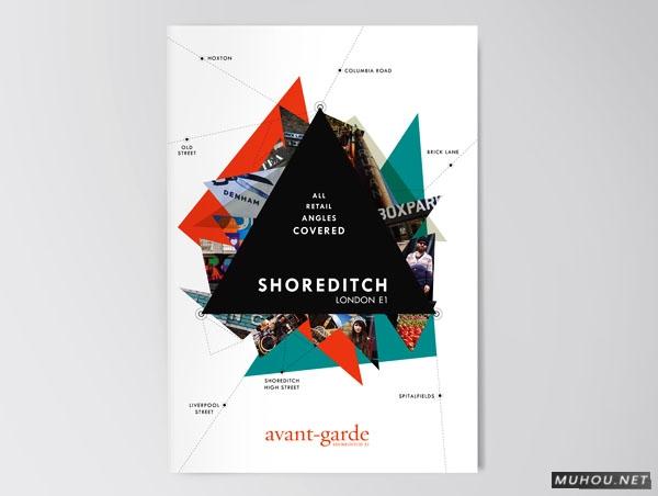 时尚画册中的三角形排版案例Shoreditch [11P]