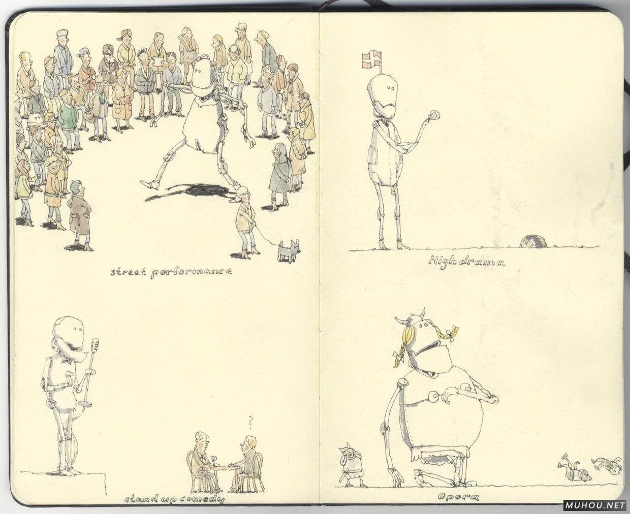 【大师作品】1389P狂人Mattias Adolfsson漫画作品-人物/动物/场景/科幻欣赏-1/35