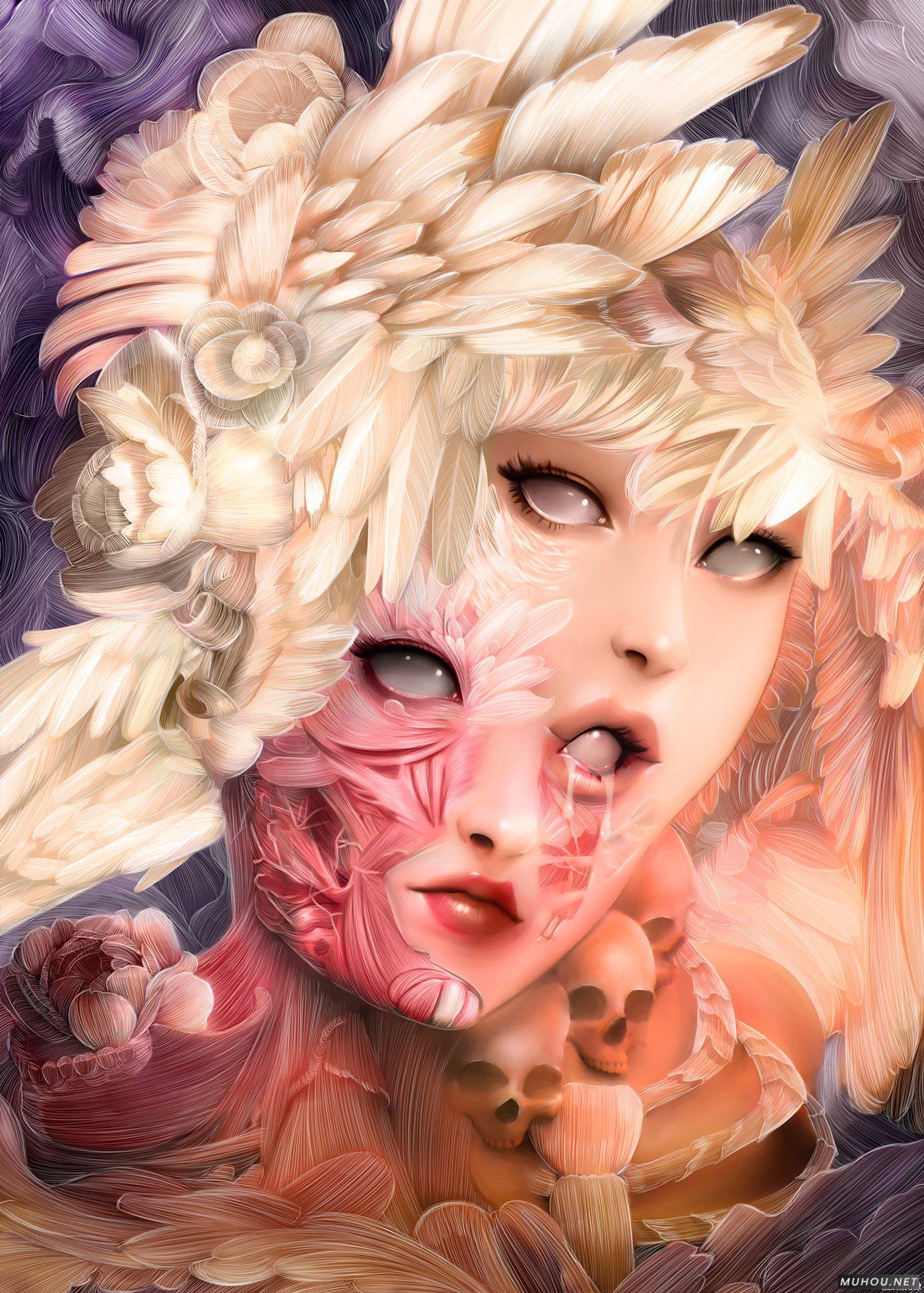 【大师作品】ELOLA唯美女神插画-Alfonso Elola [27P] A