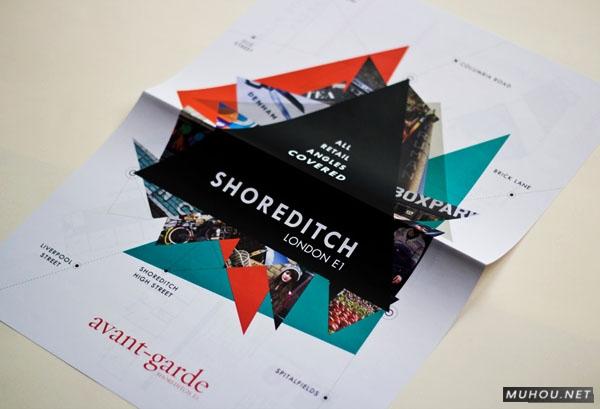 时尚画册中的三角形排版案例Shoreditch [11P]