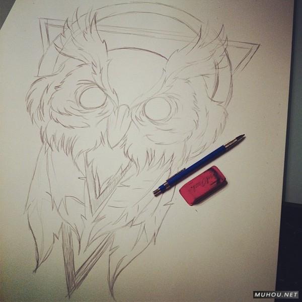 【大师作品】247P超级插画狂人Joshua M. Smith骷髅/动物风格T恤/饰品作品[一]