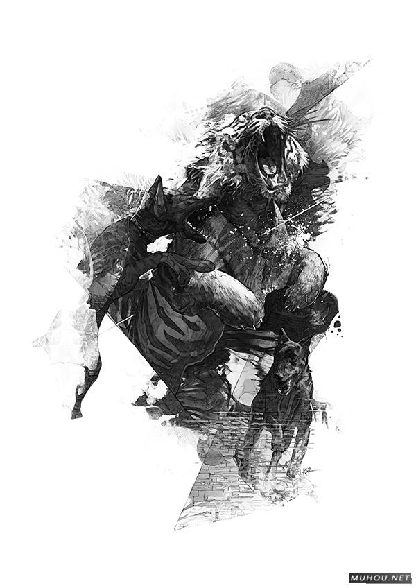 【大师作品】疯狂的StudioKxx绘画作品 [53P] 1/3