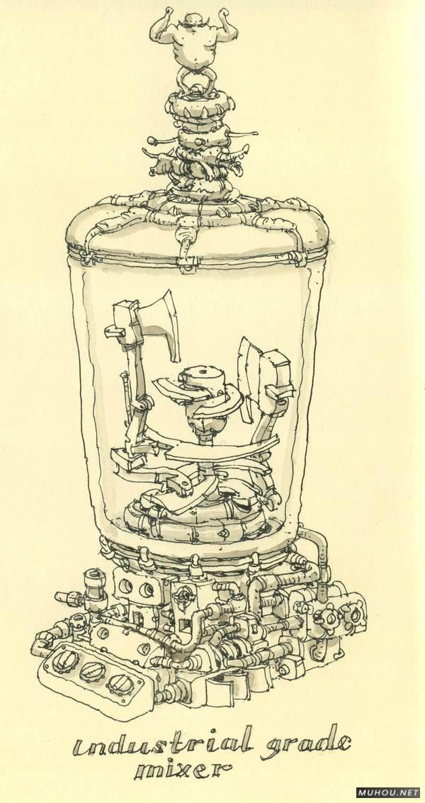 【大师作品】1389P狂人Mattias Adolfsson漫画作品-人物/动物/场景/科幻欣赏-1/35