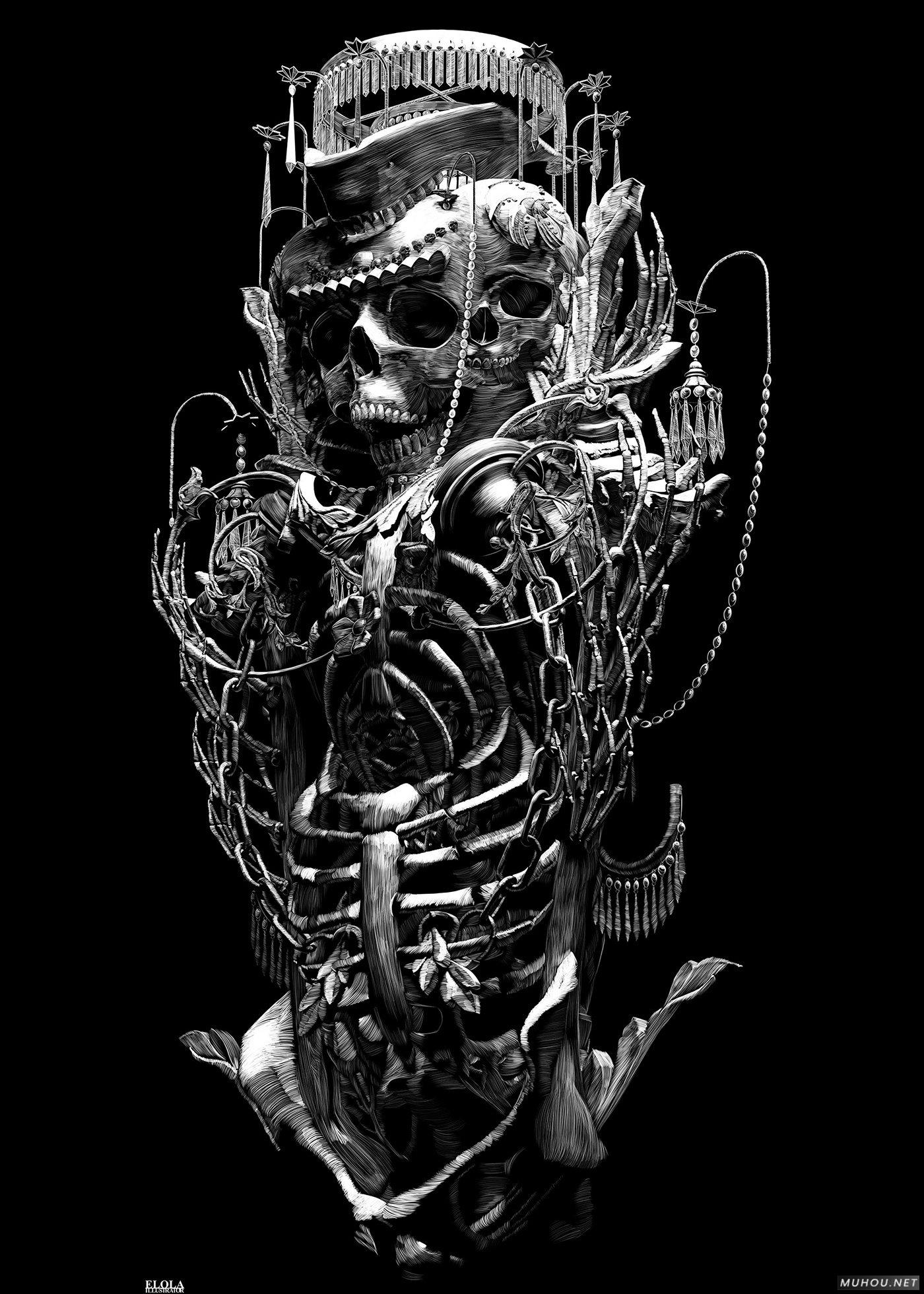 【大师作品】ELOLA唯美女神插画-Alfonso Elola [27P] A