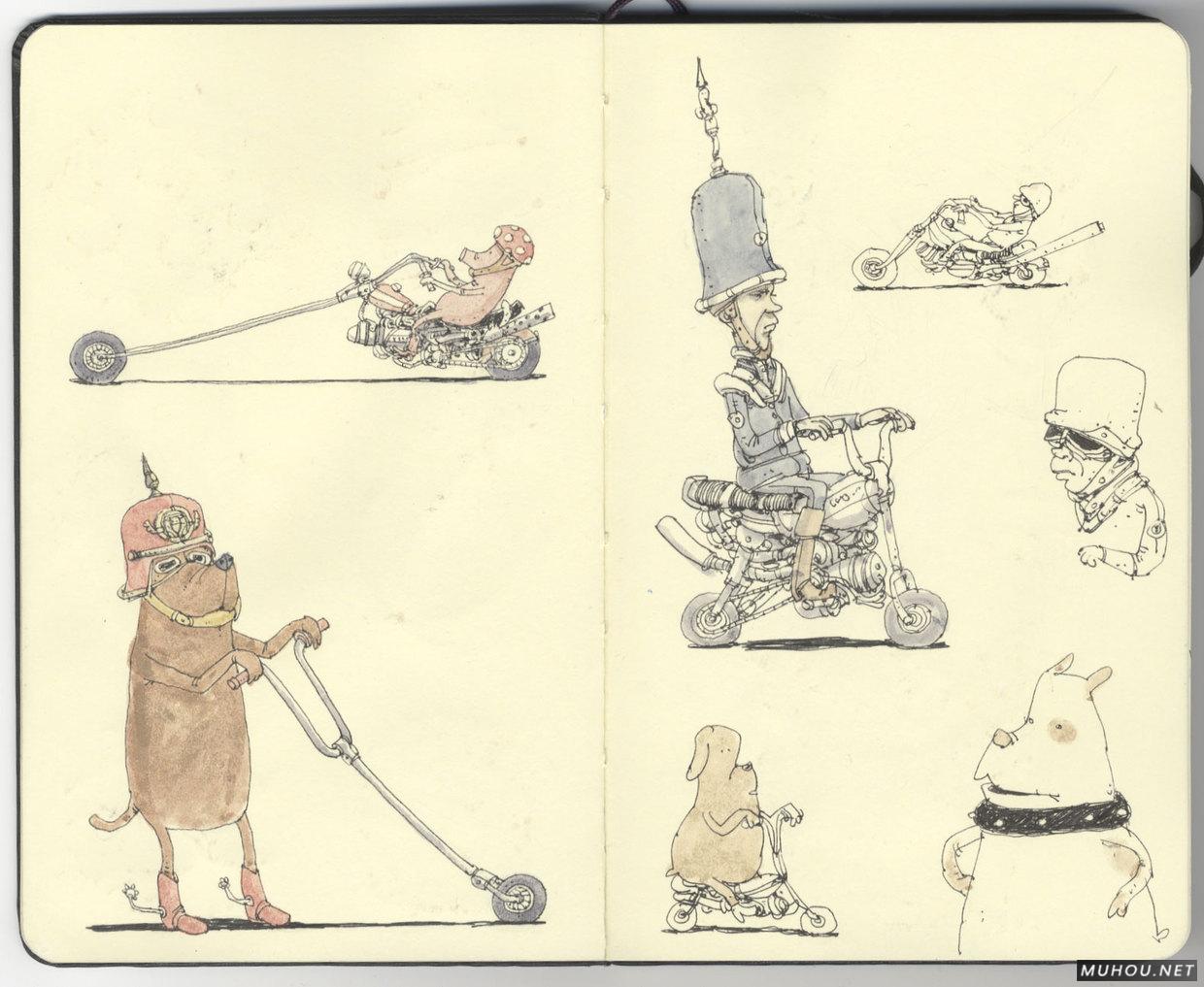 【大师作品】1389P狂人Mattias Adolfsson漫画作品-人物/动物/场景/科幻欣赏-1/35