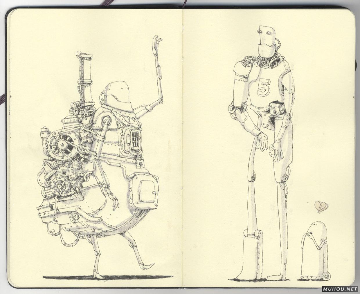 【大师作品】1389P狂人Mattias Adolfsson漫画作品-人物/动物/场景/科幻欣赏-1/35