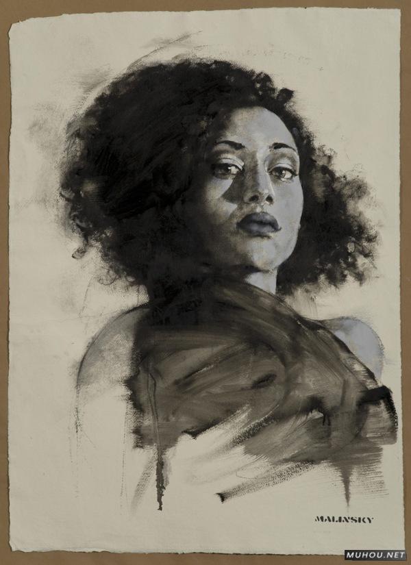 【大师作品】[132P]加拿大画家Malinsky暗流美术作品 2/6