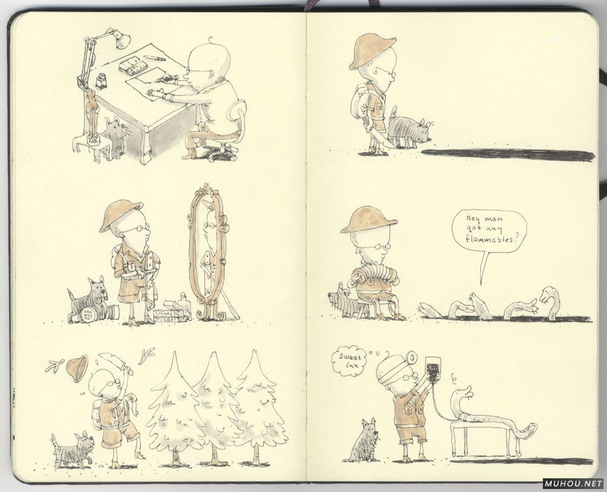 【大师作品】1389P狂人Mattias Adolfsson漫画作品-人物/动物/场景/科幻欣赏-1/35