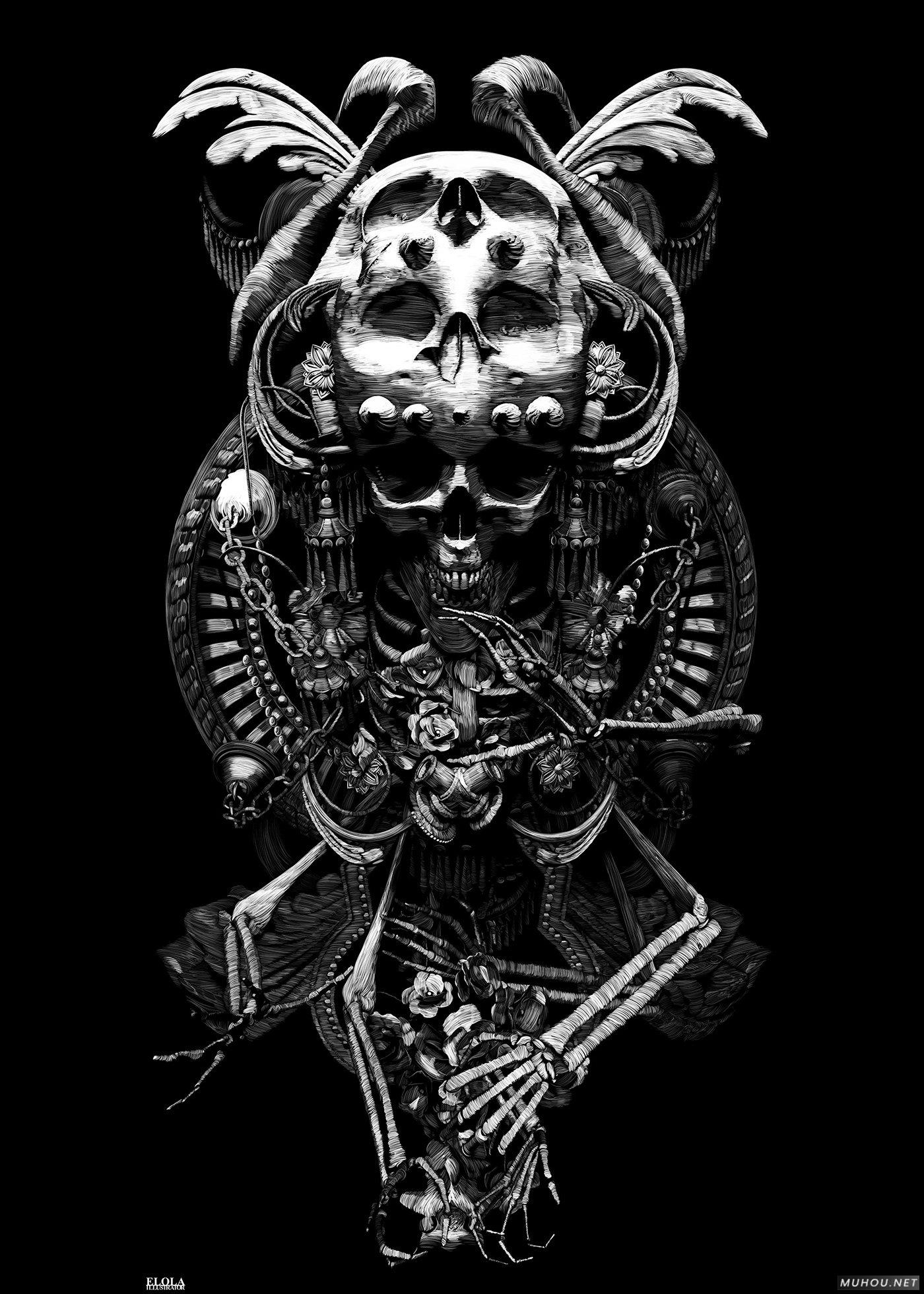 【大师作品】ELOLA唯美女神插画-Alfonso Elola [27P] A