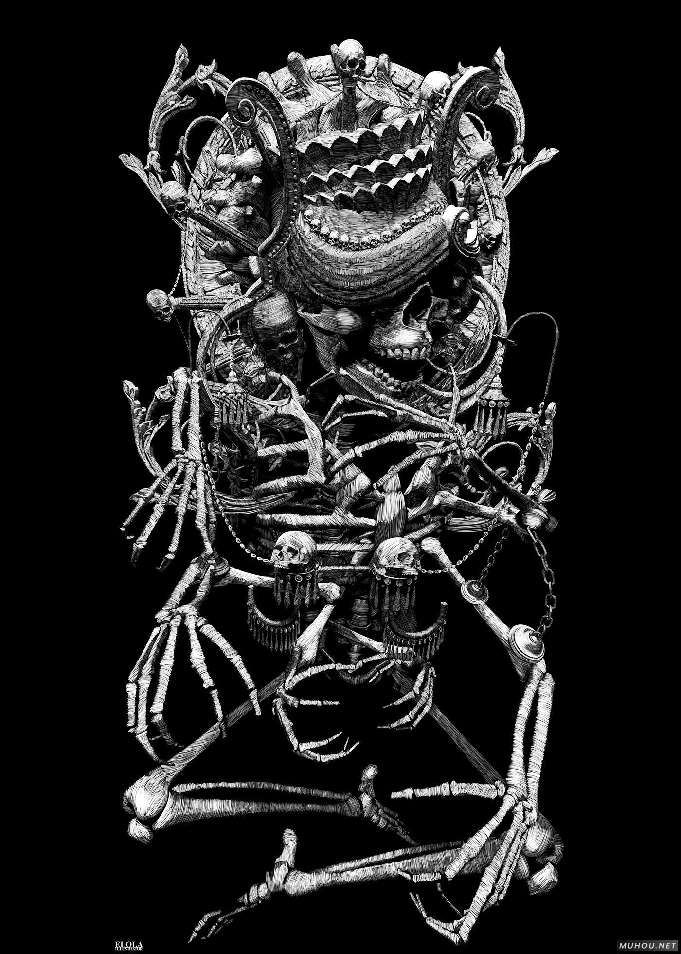 【大师作品】ELOLA唯美女神插画-Alfonso Elola [27P] A