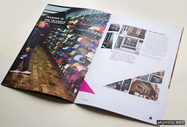 时尚画册中的三角形排版案例Shoreditch [11P]