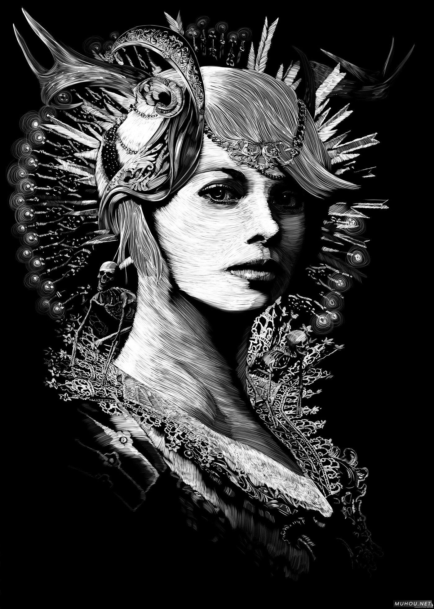 【大师作品】ELOLA唯美女神插画-Alfonso Elola [27P] A