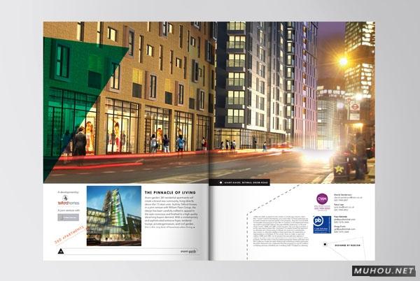 时尚画册中的三角形排版案例Shoreditch [11P]